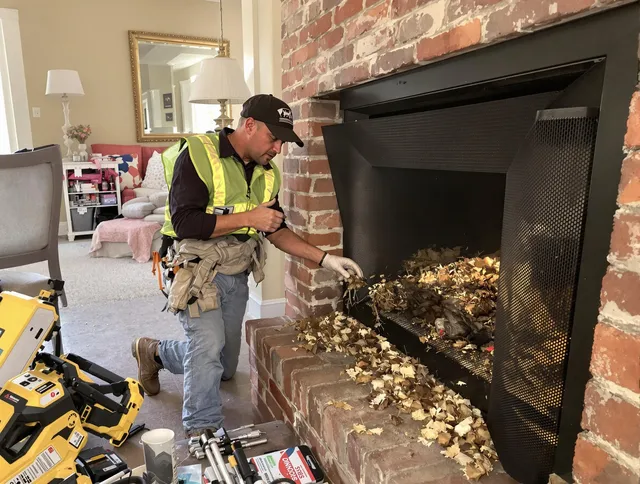 Safe screening installation by Reynoldsburg Chimney Sweep in Reynoldsburg, OH