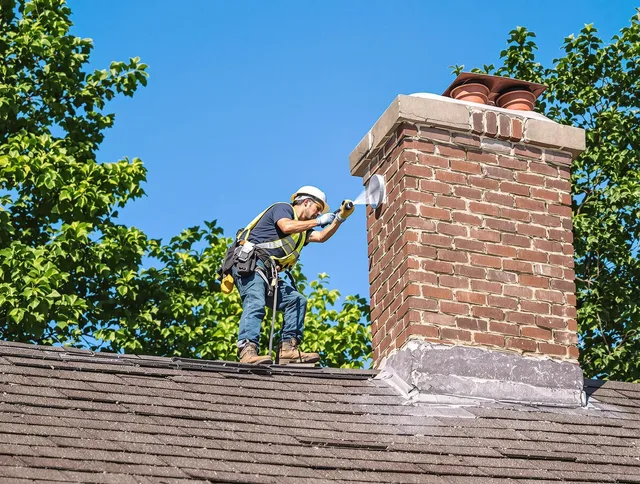 Reynoldsburg Chimney Sweep performing an inspection with advanced tools in Reynoldsburg, OH
