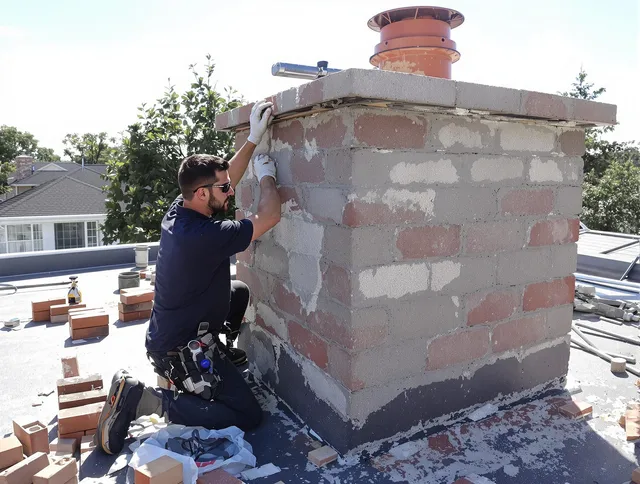 Advanced chimney repair process by Reynoldsburg Chimney Sweep in Reynoldsburg, OH