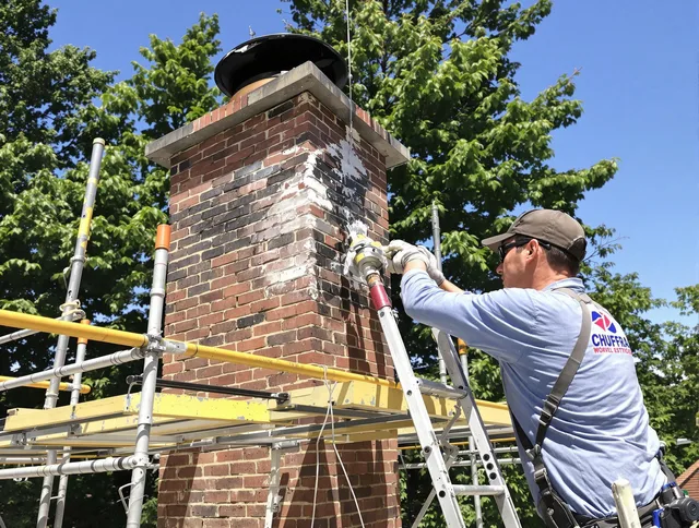 Structural chimney repair by Reynoldsburg Chimney Sweep in Reynoldsburg, OH