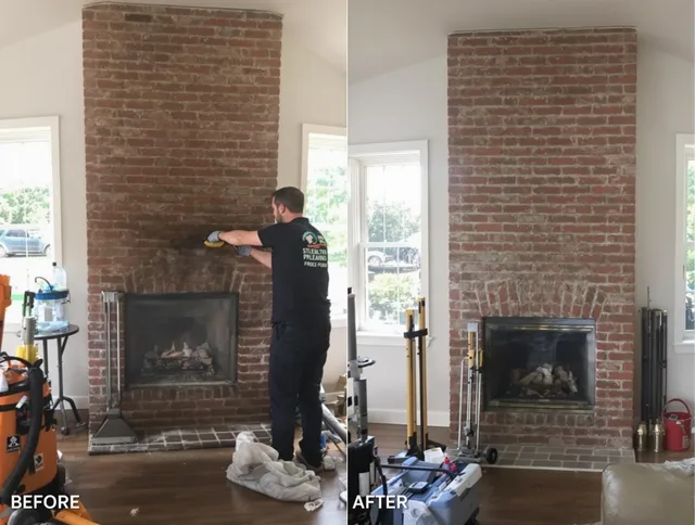 Finished chimney sweeping service by Reynoldsburg Chimney Sweep in Reynoldsburg, OH